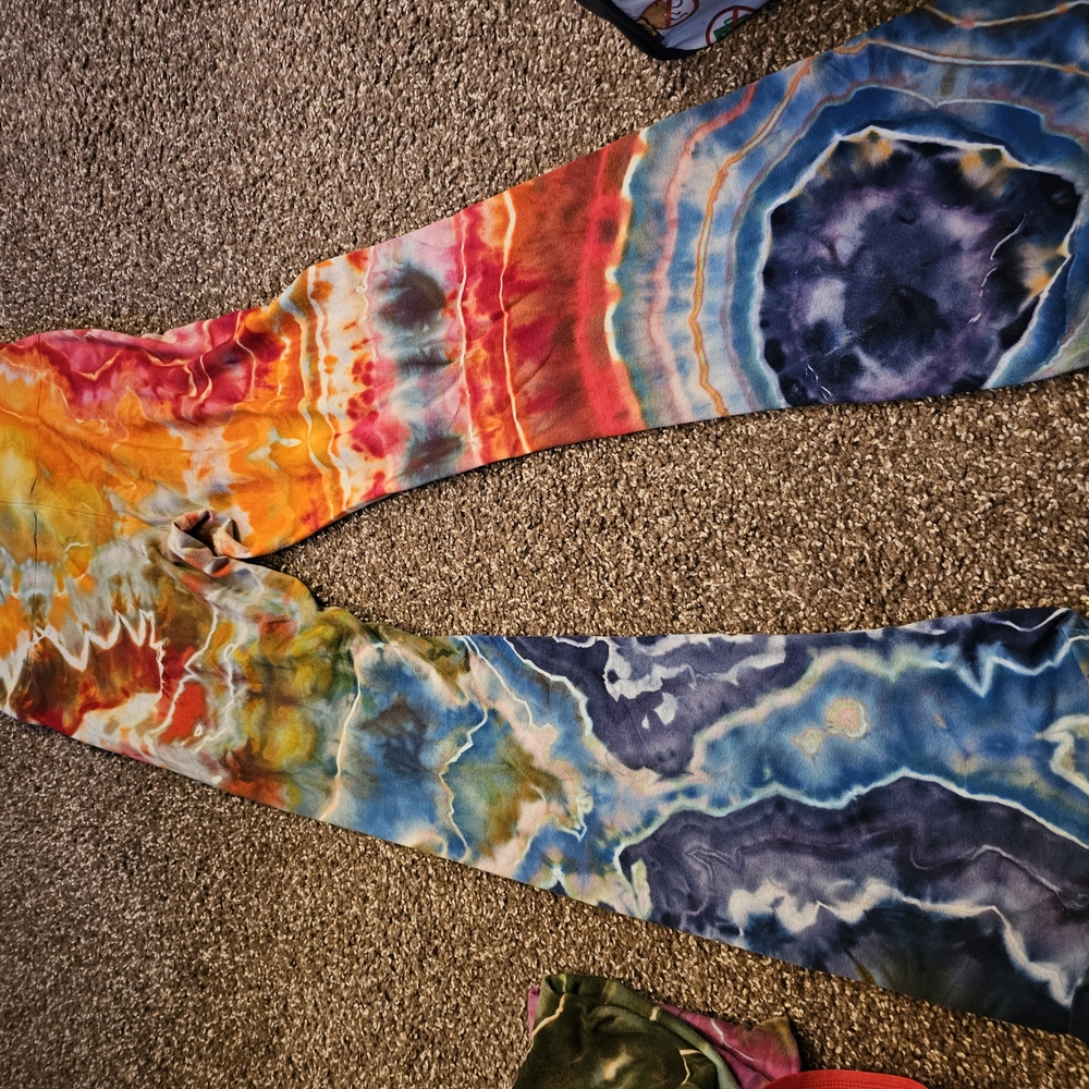 Katya Moon Dyes Yoga Pants Size Large